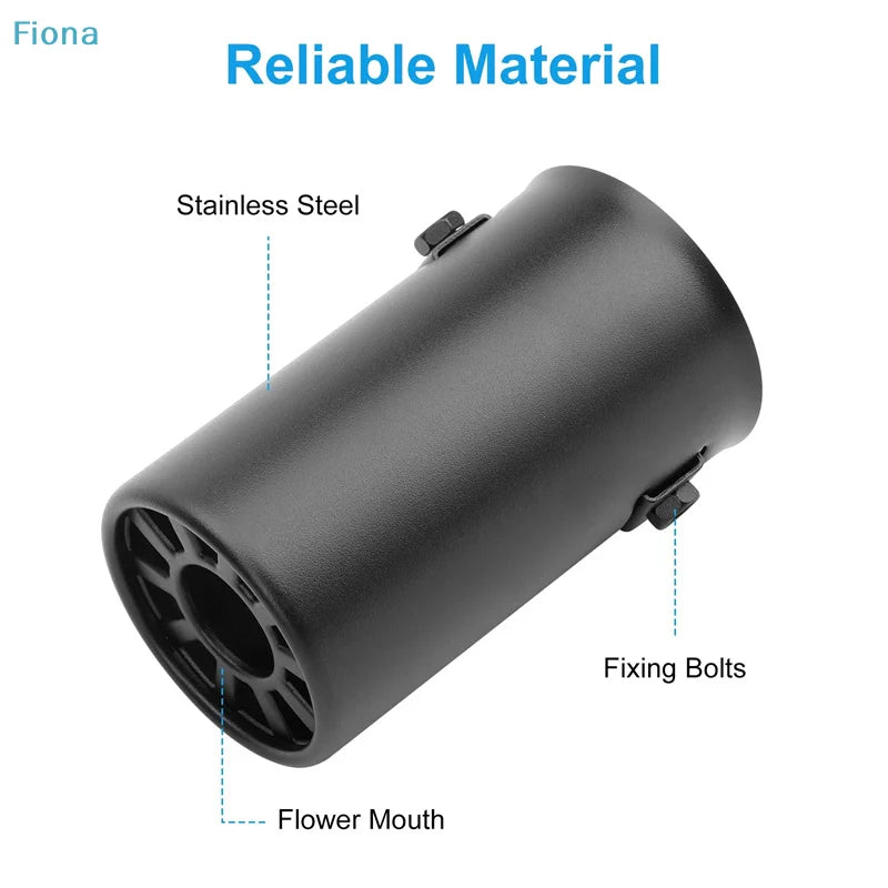 ✔Stainless Steel Car Exhaust Muffler Tip Pipes