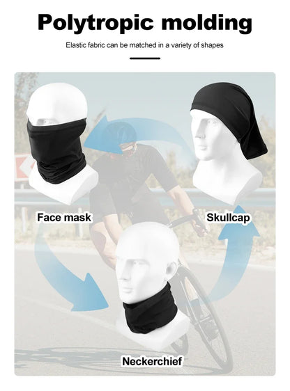 Cycling Face Mask Absorb Sweat Breathable Fishing Training Sport UV Face Scarf Neck Gaiter Summer Face Bandana Safety protection
