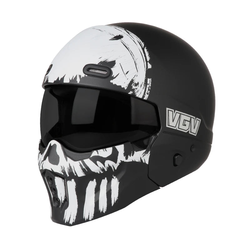 High-Quality Motorcycle Helmet, Personalized Scorpion Warrior Full Helmet, Suitable for Men and Women for Year-Round Riding