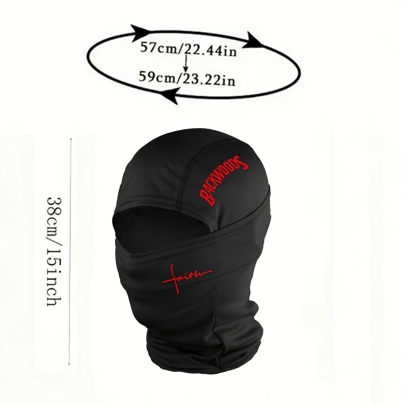 1/5PC full face and full neck mask suitable for both men and women in spring and summer | Suitable for daily outdoor sports