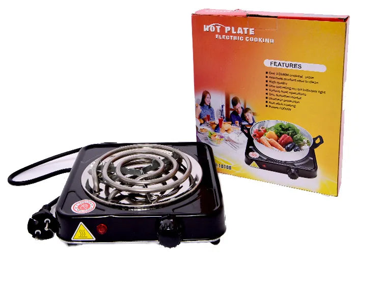 DEJAYA Hookah Charcoal Coal Burner Hot Plate Electric Shisha Starter Portable Electric Stove Multipurpose 1KW 220V