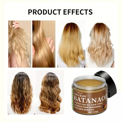 100% Raw Batana Oil, From Honduras, Suitable For All Hair Types, With Hair Care Benefits