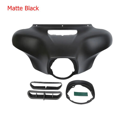 Motorcycle Batwing Inner Outer Fairings Speakers Covers For Harley Touring Electra Glide Street Glide Ultra Limited 2014-2024
