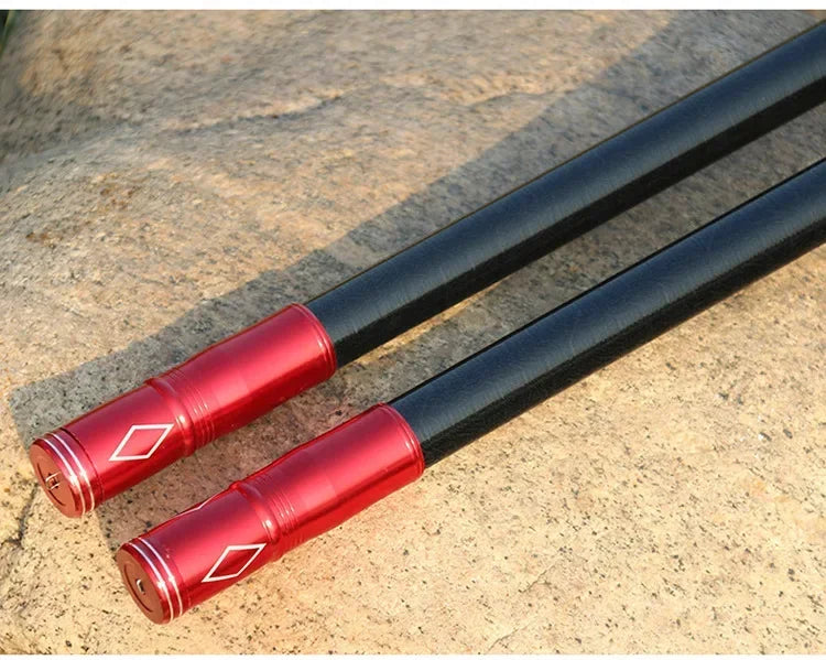 2.1-4.5M Carbon Fishing Rod 50kg above Superhard Long Distance Throwing shot Rod Telescopic Sea Boat High Quality Fishing Gear