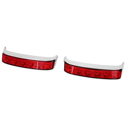 Motorcycle Saddlebag Light LED Turn Lamp Run Brake Lamp For Harley Touring Street Road Glide Road King Ultra Limited CVO 14-2023