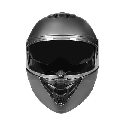 Personalized off-road motorcycle helmet with stylish dual lenses for both genders, DOT-certified and ABS material
