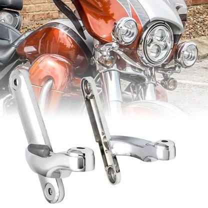 for Harl-ey Auxiliary Lighting Auxiliary Lighting Brackets Fog Light for Ha-rley Cvo Street Glide Flhx 2006-2020 Frame Parts