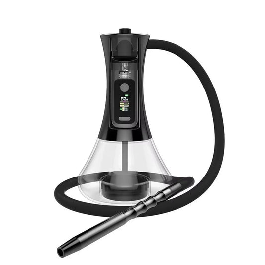 EHUKA Electric Hookah Set Portable Multifunctional Shisha Stainless Acrylic Hookah High Quality Shisha with LED Display