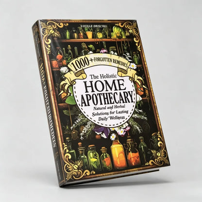 The Holistic Home Apothecary Health Enthusiasts English Paperback 1000+ Herbal Remedies Daily Wellness Guide Free Shipping