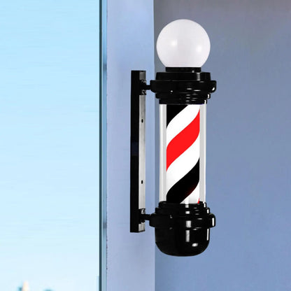 23.6 inch Barber Pole Light Classic Signs Barber Shop Open Sign for Outside