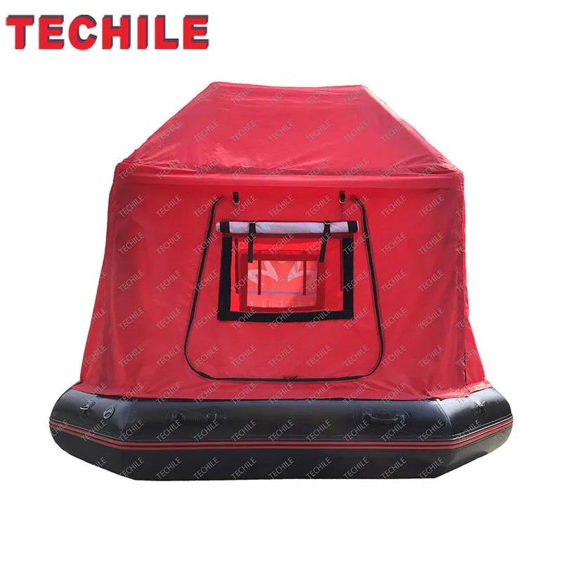 Inflatable Water Leisure Tent Inflatable Floating Camping Raft Tent
