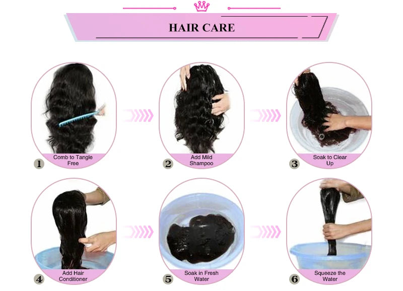 Highlight Pink Brown Colored 5X5 Lace Closure Wig Pre Plucked 100% Human Hair Wig for Women Transparent Lace 13X4 Frontal Wig