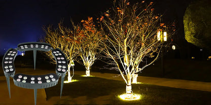 LED Outdoor Tree Spot Light LED Wall Washer Aluminum RGB IP65 Can be used outdoors under large trees and cylindrical cones