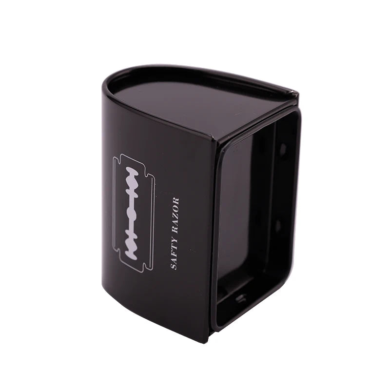 Barber Sharps Storage Box  Razor Blade Small Capacity Waste Collect Wast Hairdresser Waste Cutting Tool Recycling Safety Case