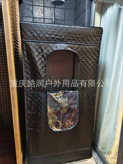 Sauna Room Sweat Steamer Box Household Mobile Folding Sauna Box Sweating Fumigation Dry Steaming Wet Steaming