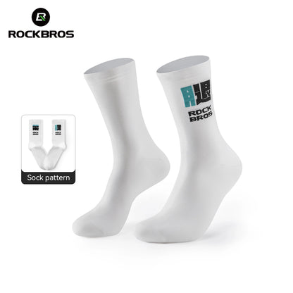 ROCKBROS Cycling Socks Breathable nylon Non-damp Socks Skin-friendly Bike Sport Socks Outdoor Moisture-absorbing Socks