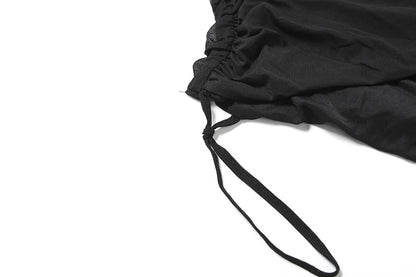 Weird Puss See Through Sexy Women Dress Y2K Cross Bandage Backless Halter Sleeveless Summer Trend Midnight Clubwear Mini Bodycon