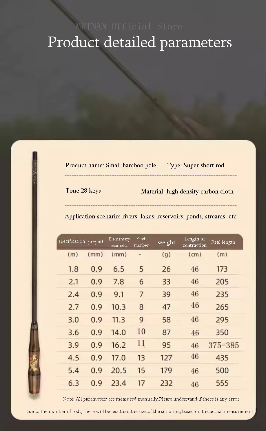 1.8M-4.5M Ultralight Telescopic Fishing Rod Travel SuperHard Stream Lake Hand Pole Carp Feeder Portable Fishing Rods