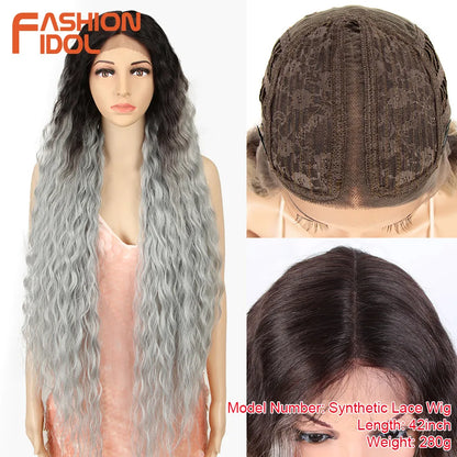 90% OFF Big Sale for Synthetic Wigs/Hair Products 13*4 Lace Front Wigs Cosplay Ship From USA