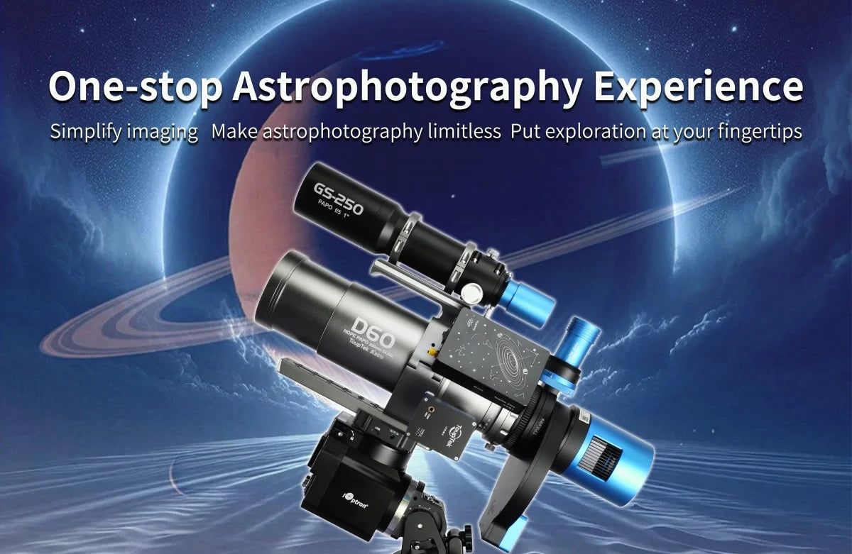 ToupTek HOPE D60 Planar APO Astronomical Refractor Telescope for Astrophotography