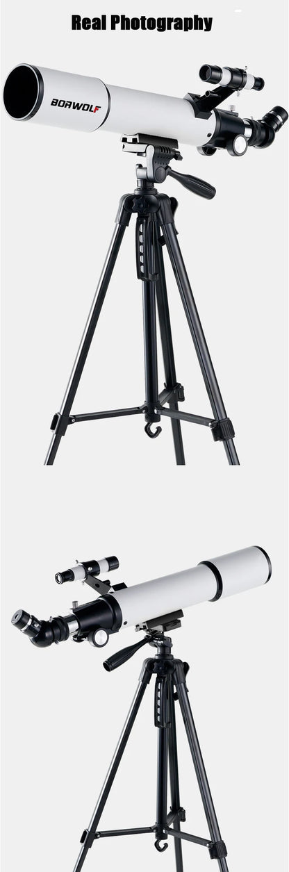 BORWOLF 70500 Professional Astronomical Telescope for Space Monocular  70MM Lens Powerful Night Vision for Star and Moon