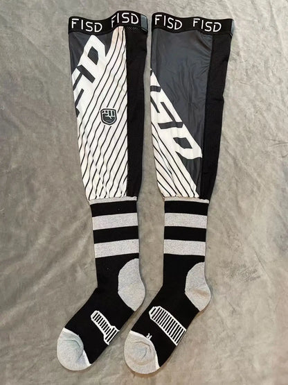 Motorcycle compression knee brace, enduro sock, motocross knee socks, ATV MX knee protection, motorcycle sports sock, 202