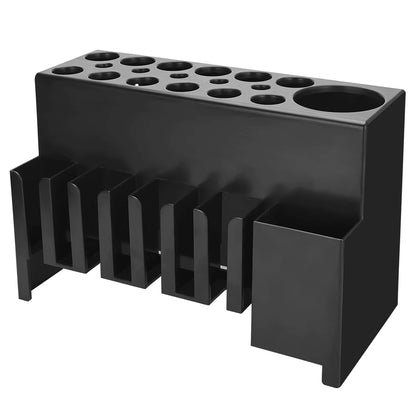 Hair Styling Tools Storage Box For Beauty Scissors Electric Clipper Comb Rack Salon Hairdressing Holder Desktop Case