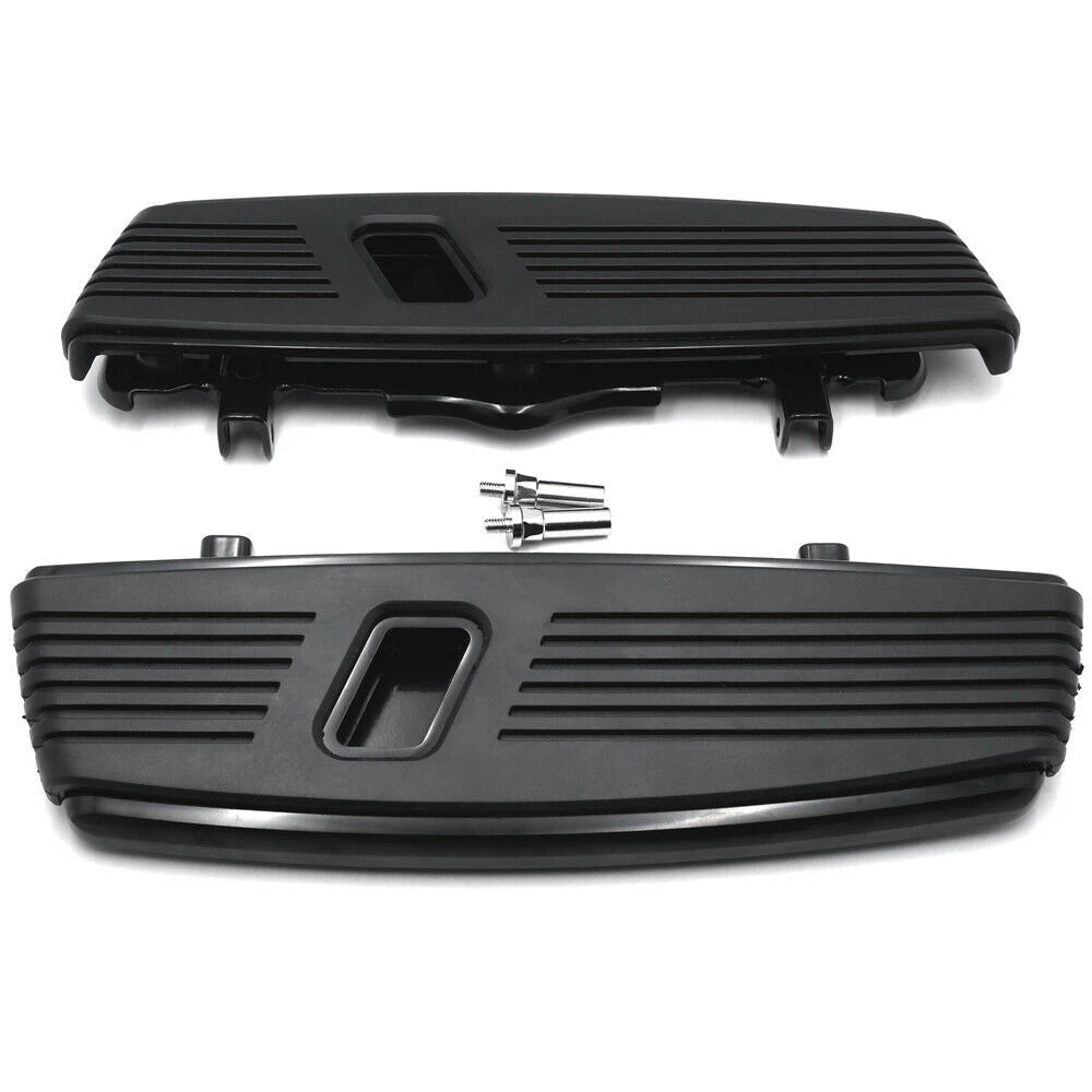Motorcycle Hana Cut Front Footrests Footboard For Harley Davidson 2012-2016 FLD，1986-2023 FL，1986-later Touring，08-later Trik