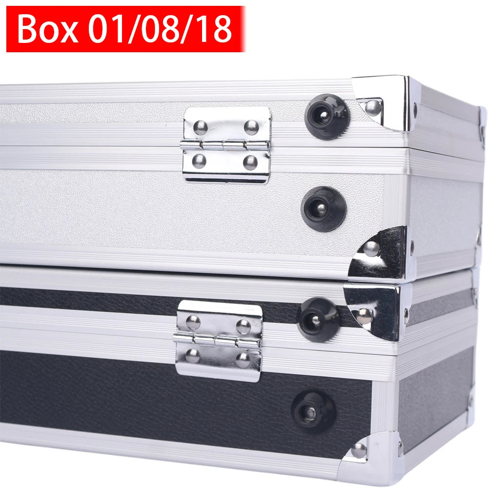Aluminum alloy Tool Case Outdoor Vehicle Kit Box Portable Safety Equipment instrument Case Suitcase Outdoor Safety Equipment