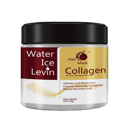 Collagen Keratin Hair Mask Dual Oil Control Moisturizer Conditioner Soft Smooth Frizz Damaged Repair Revitalize Hair Care