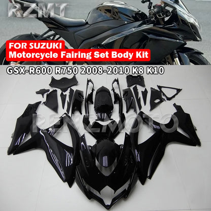 K8 K9 Motorcycle Fairing Set Body Kit For SUZUKI GSXR 600 750 GSXR750 2008-2010 Decoration Plastic Guard Plate Shell Injection