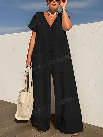 Beach Jumpsuit Women Rompers Lace Long Overalls Trench Spring Summer Bodycon Y2k Party Cluwear Elegant Outfits Work Jumpsuits