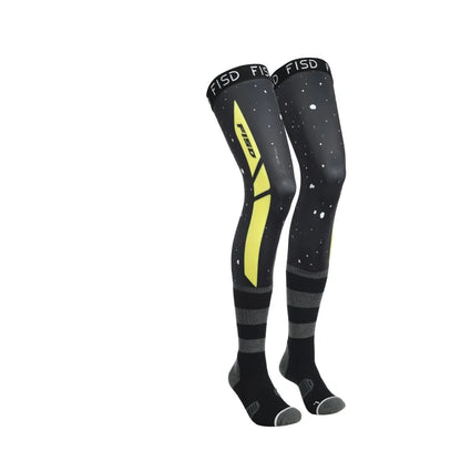 Motorcycle compression knee brace, enduro sock, motocross knee socks, ATV MX knee protection, motorcycle sports sock, 202