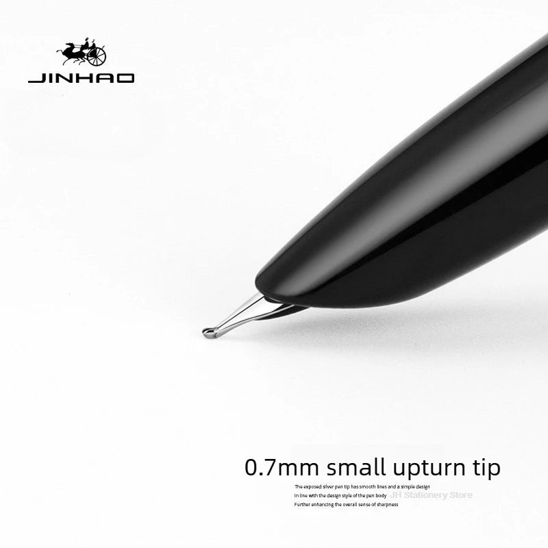 JINHAO 59 Fountain Pen Luxury Elegant Pens EF F Hooded Nib Fountain Pens Writing Stationery PK 80  School Office Supplies