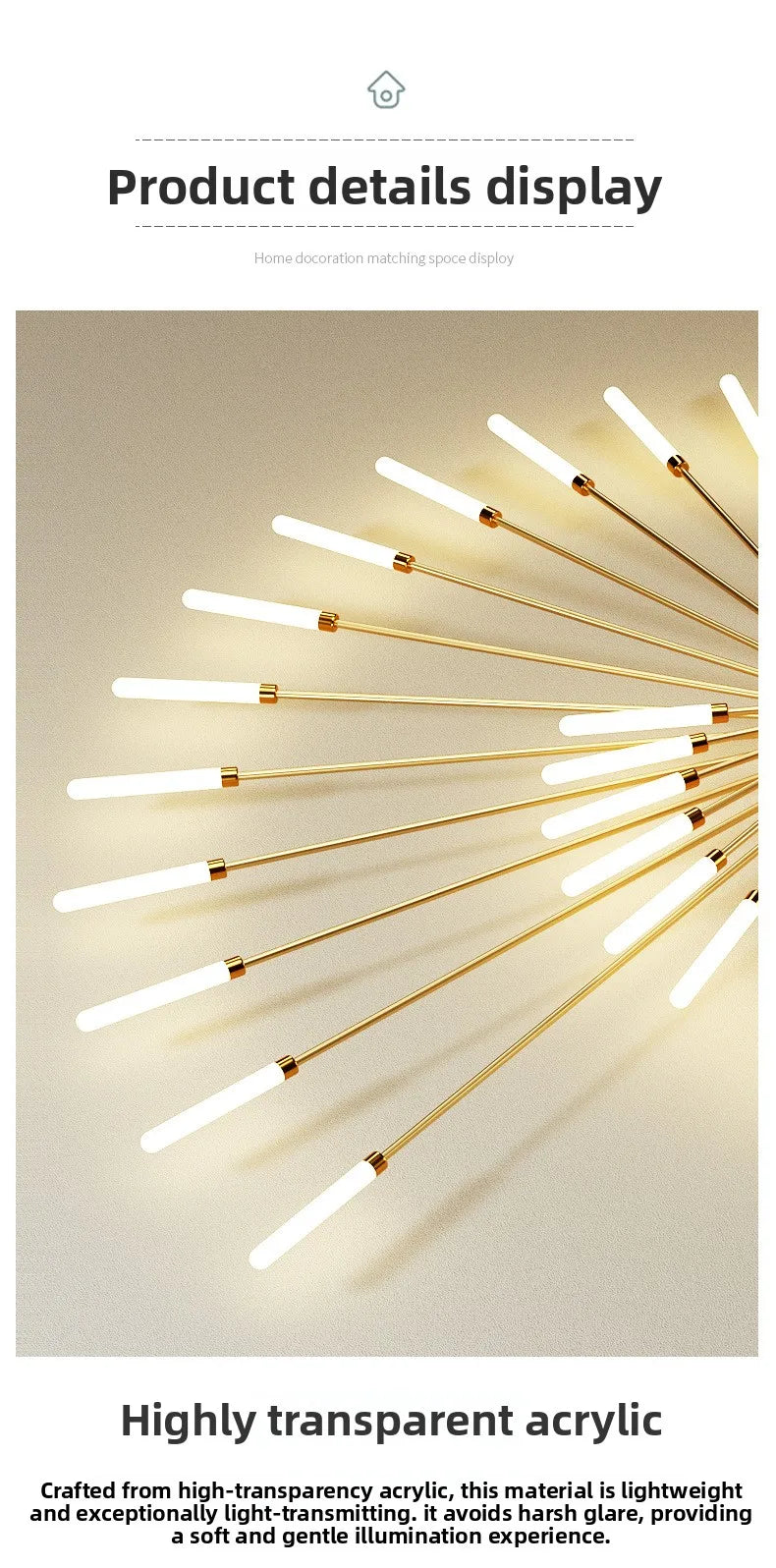 Nordic Ceiling Lighting for Living Room Bedroom Kitchen Led Ceiling Light Fixture Indoor Home Firework Decor Ceiling Lights