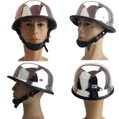 World War II German style motorcycle helmet capacetes open face retro cascos para moto