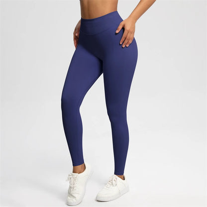 2026 Bum Shaping Leggings Women Seamless Sports Yoga Pants Low Ribbed Band Gym clothes Fitness Workout Scrunch Butt Tight
