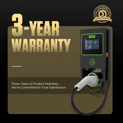 AUTOOL C701 EV Charger Station Wall-mounted Car Charger 7KW 32A Current Adjustable EV Charging Piles