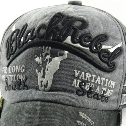 2022 News Fashion Outdoor Sports Cotton Baseball Cap Retro Embroidery Men's Cap Hip Hop Rebound Caps Snapback Hats