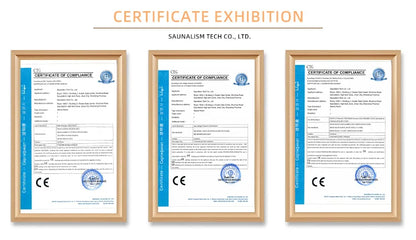 Customization Factory Customization Backyard   Sauna Outdoor with Shower  Authentic  Dry Wet Steam Sauna Room Shower Room 2-4 Pe