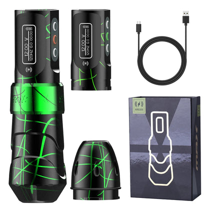 MAX Wireless Tattoo Machine Cartridge Pen 2400mAh Large Capacity Battery Coreless Motor Pen Machine For Tattoo Artists