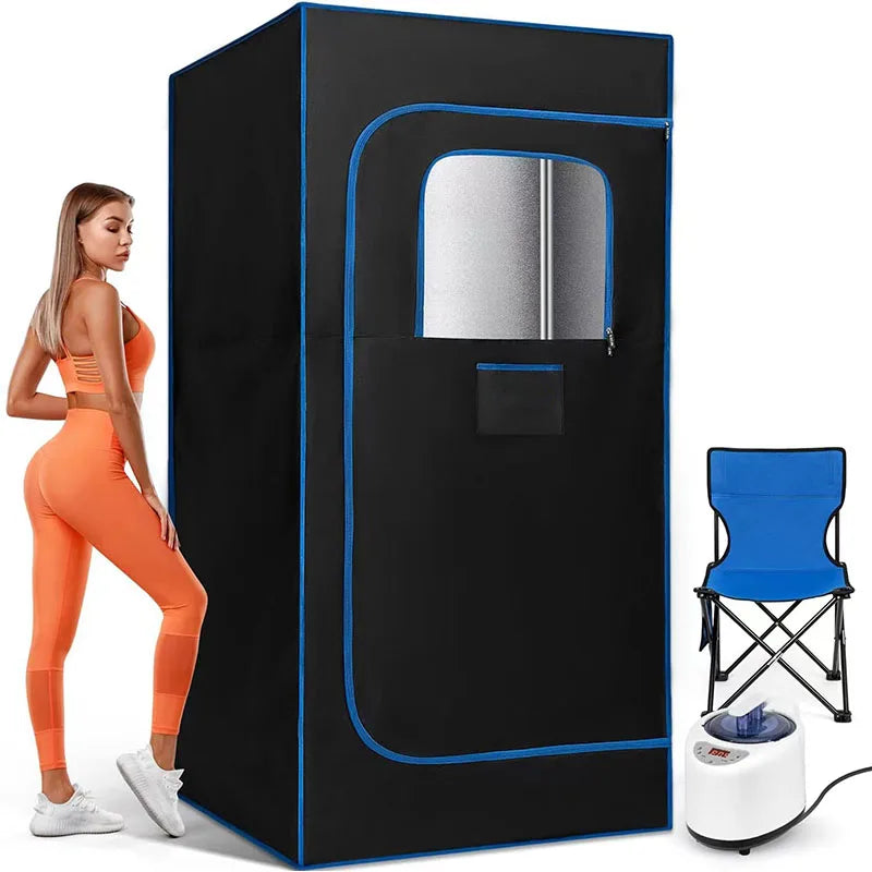 Foldable Outdoor Indoor Spa Slimming Dry Wet Sauna Room Portable Steam Sauna Tent For Home