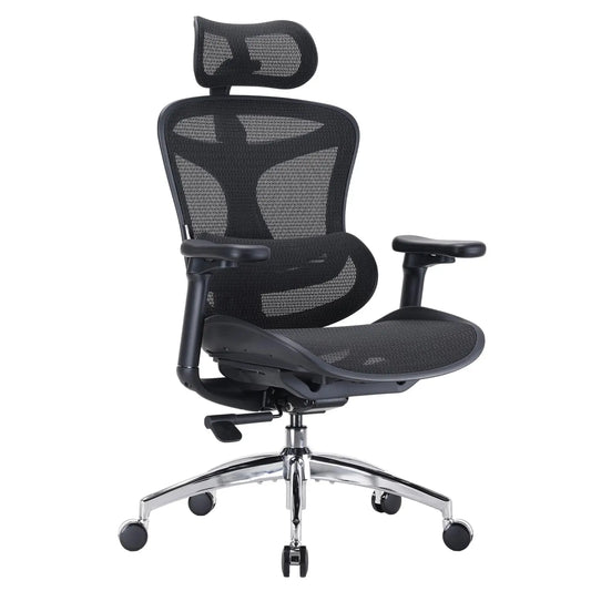 Doro C300 Ergonomic Office Chair with Ultra Soft 3D Armrests, Dynamic Lumbar Support for Home Office Chair,, Customized