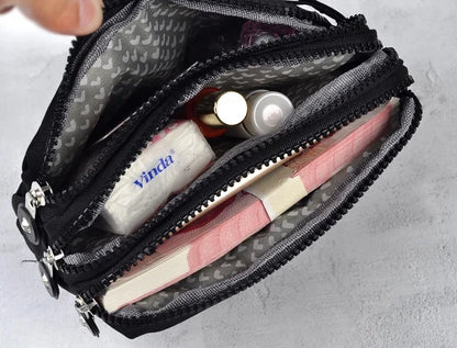Crossbody for Women Waterproof Tote Casual Nylon Purse Handbag RFID Lightweight Messenger Bag
