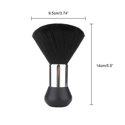 Black Hairdressing Sweeping Neck Hair Cleaning Duster Hair Cutting Brush for Barbershop Hair Cut Brush Tools Barber Accessories