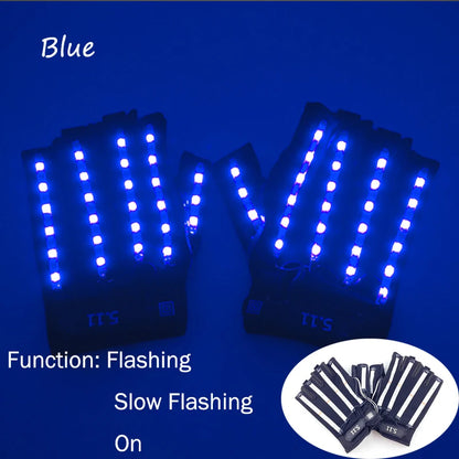 LED Bluetooth Goggles Halloween Christmas Disco Bar Neon Accessories Futuristic Luminous Glasses Bluetooth Diy LED Glasses
