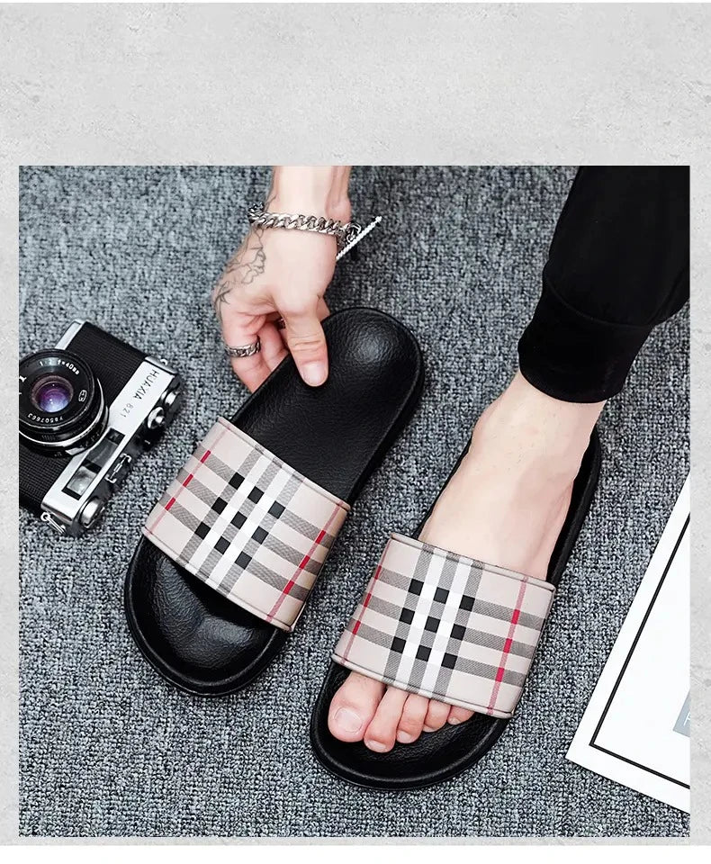 Unisexual Home Flip Flops Indoor Beach Shoes Summer Sandals Outdoor Beach Shoe Slippers Women Casual Slides Multi-Style