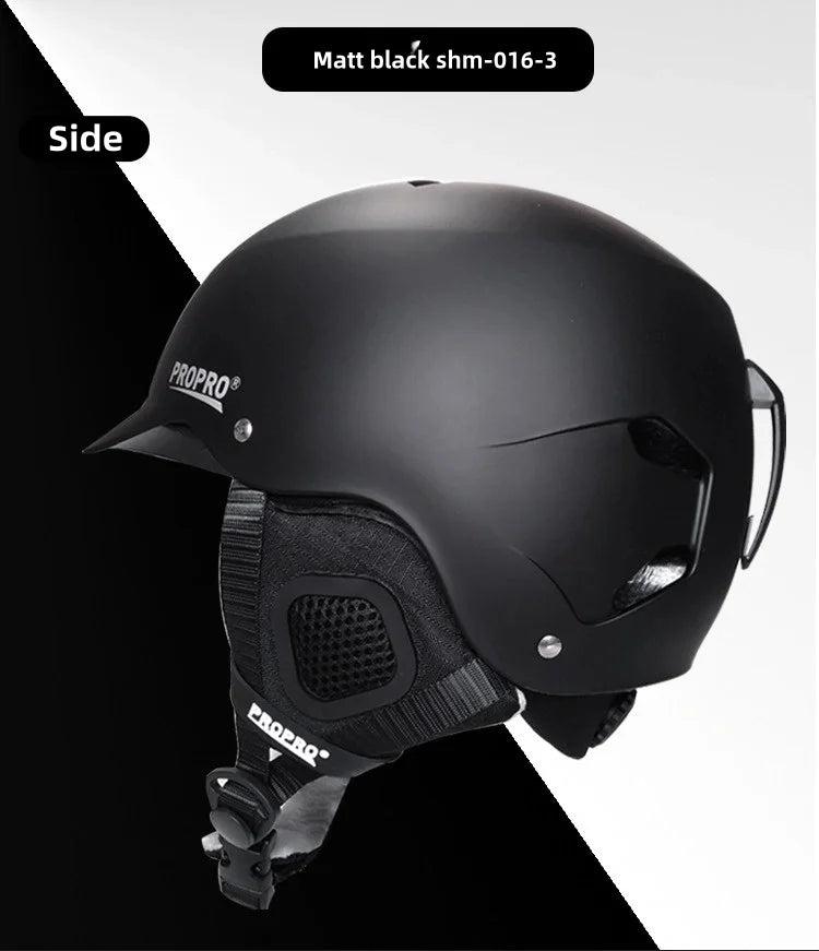 PROPRO Light Ski Helmet With Safety professional Ski Snowboard   motorcycle Integrally-Molded Skiing Snow Husband Men Women