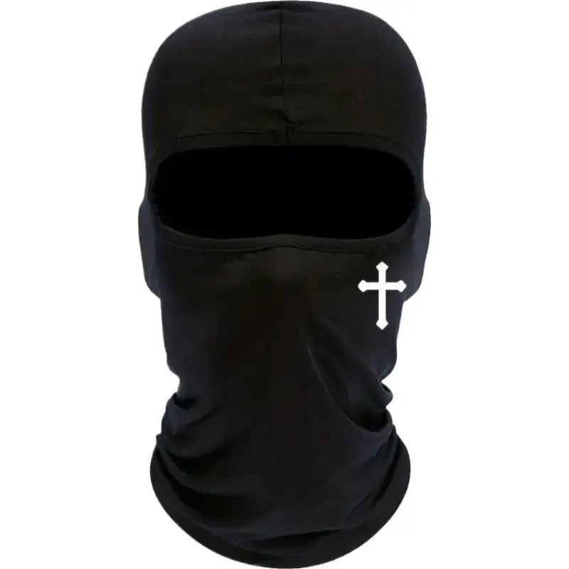 Christian Balaclava Cross Ski Mask Full Face Mask Cover Faith Shiesty Jesus Face Cover Breathable Men Women Sports Motorcycling