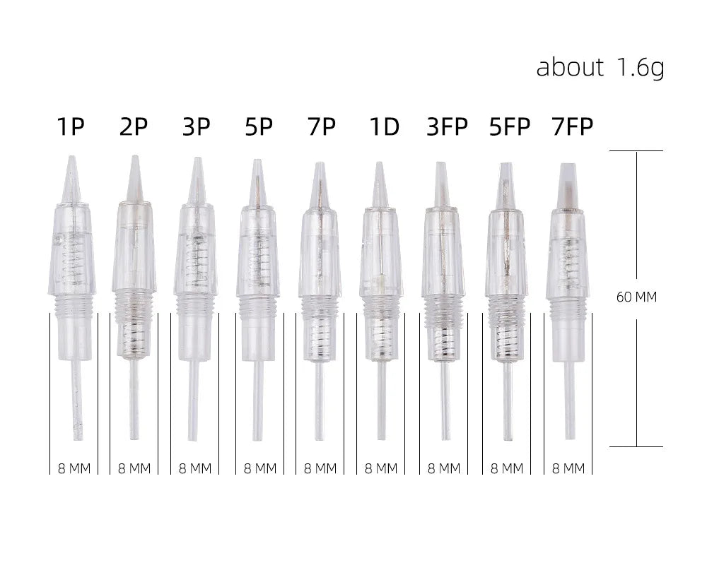Wireless PMU Machine Kit or Disposable Sterilized Tattoo Needles for Permanent Eyebrow Lip Eyeliner Makeup Tattoo Pen Machine